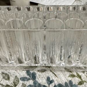 Clear acrylic lip liner /eye liner holder 5x2